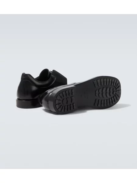 Pantofi derby Balenciaga din piele negru