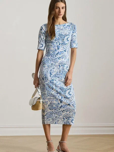 Lauren Ralph Lauren φόρεμα μπλε
