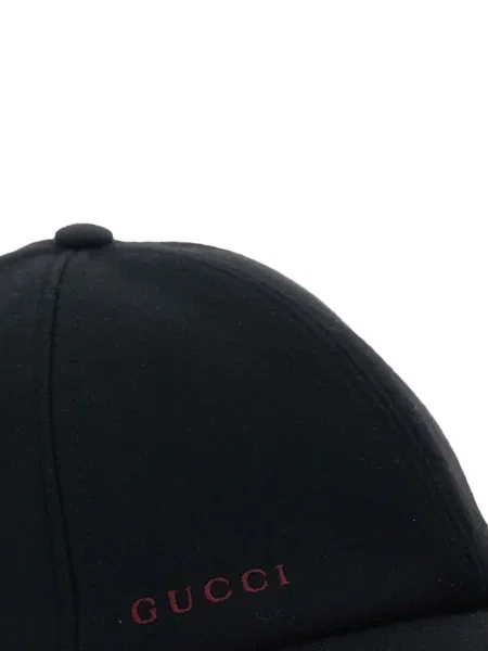 Căciulă Gucci cu broderie negru