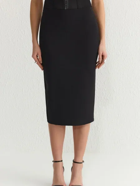 Trendyol Fustă negru