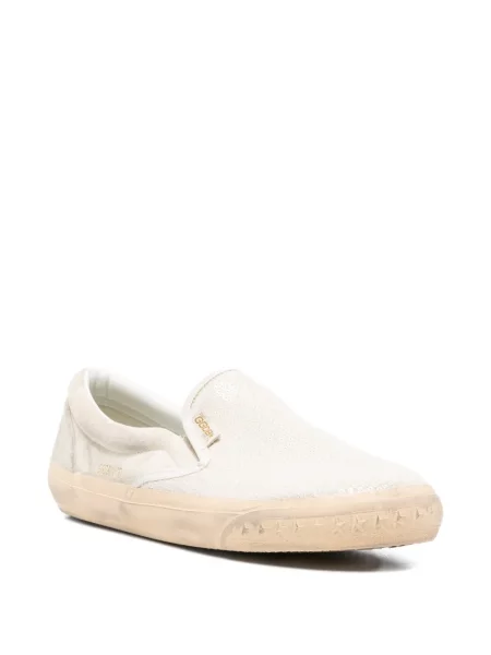 Sneakerși Golden Goose slip-on auriu
