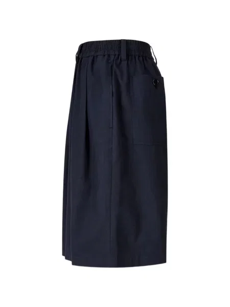 Pantaloni scurți Tomboy plisate albastru