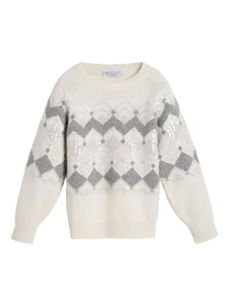 Sweter dziecięcy Brunello Cucinelli