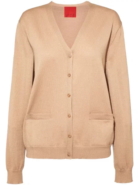 Cardigan Cashmere In Love din cașmir maro