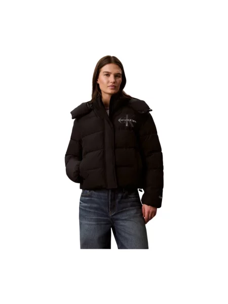 Kurtka jeansowa Calvin Klein Jeans czarna