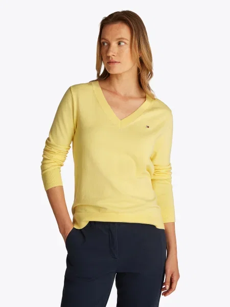 TOMMY HILFIGER Pulover galben