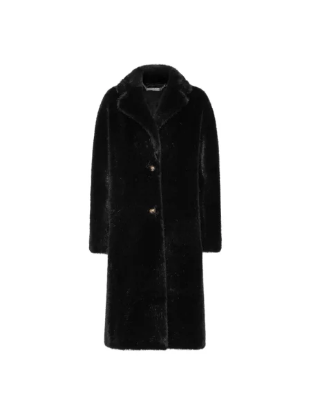 Długi płaszcz Philipp Plein czarny