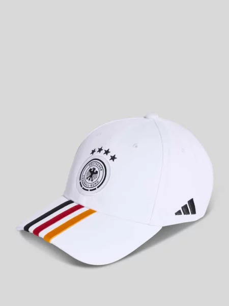 Czapka z daszkiem model DEUTSCHLAND' Adidas Sportswear biała