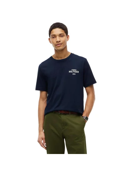 Tricou Tommy Hilfiger albastru