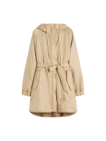 Parka Weekend Max Mara beżowa