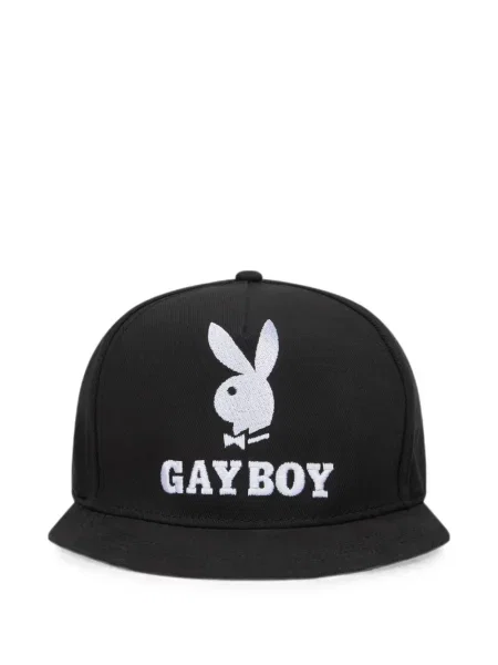 Șapcă Moschino cu broderie negru