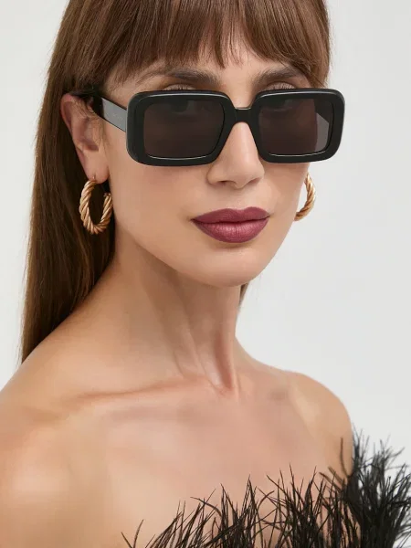 Saint Laurent napszemüveg fekete narancsszínű