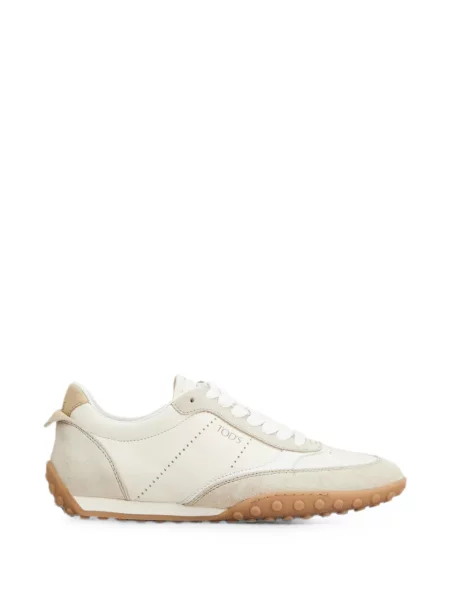 Sneakerși Tod's cu șireturi din dantelă