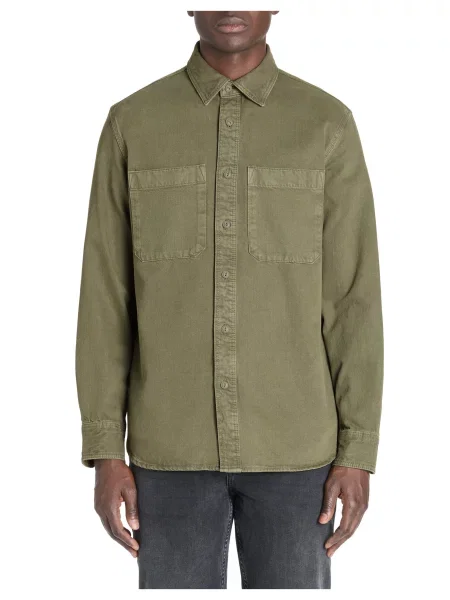 Košeľa Celio khaki