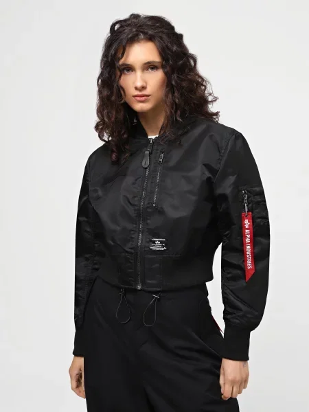 Alpha Industries Бомбер чорний
