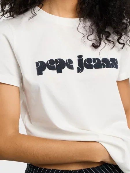 Футболка Pepe Jeans біла