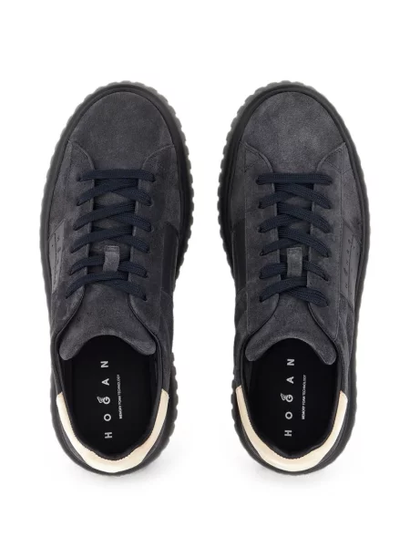 Sneakerși Hogan cu dungi albastru