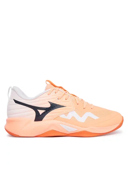 Batai uždaroms aikštelėms Mizuno Wave Momentum Pro Koralų