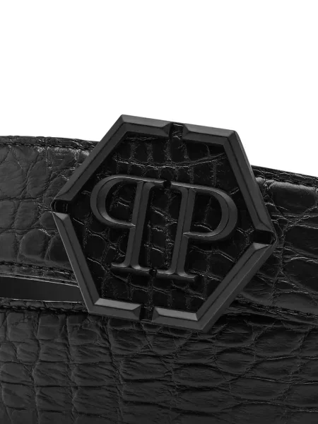 Öves öv Philipp Plein fekete