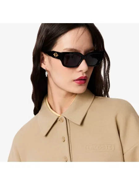 Lacoste толстовка бежева