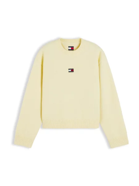 Tommy Jeans Pulover deschis galben