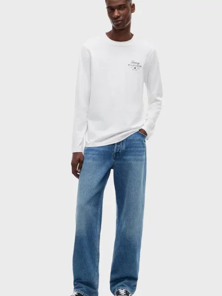 Лонгслив Tommy Hilfiger белый