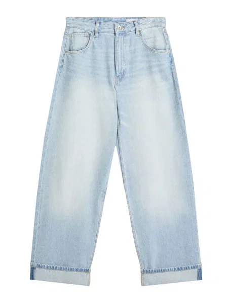 Bershka Jeans deschis albastru