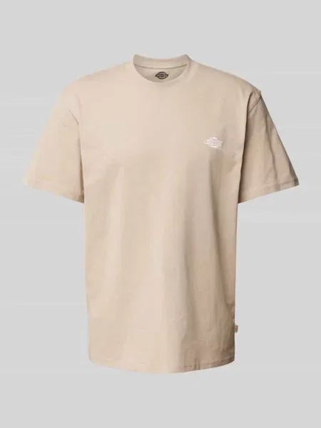 T-shirt z nadrukiem z logo model ‘SUMMERDALE’ Dickies beżowa
