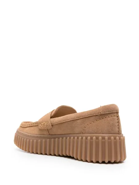 Pantofi loafer Clarks maro