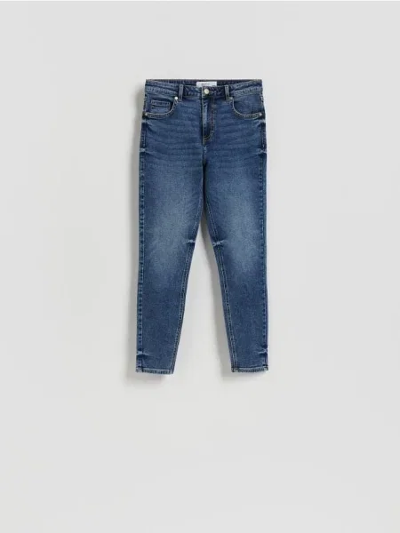 Pantaloni Reserved albastru