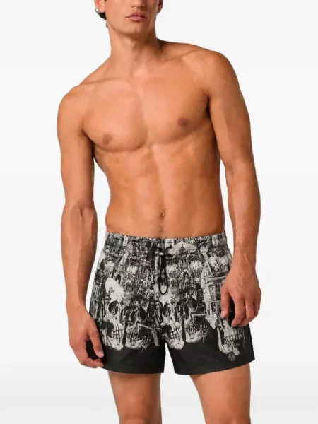 Slip de baie Philipp Plein negru