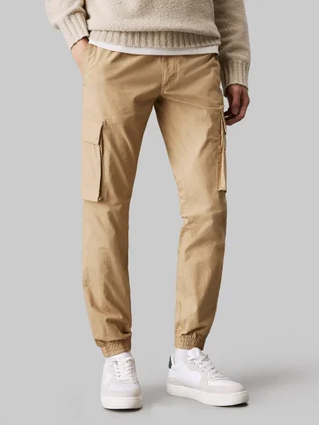 Calvin Klein Jeans Hlače bež