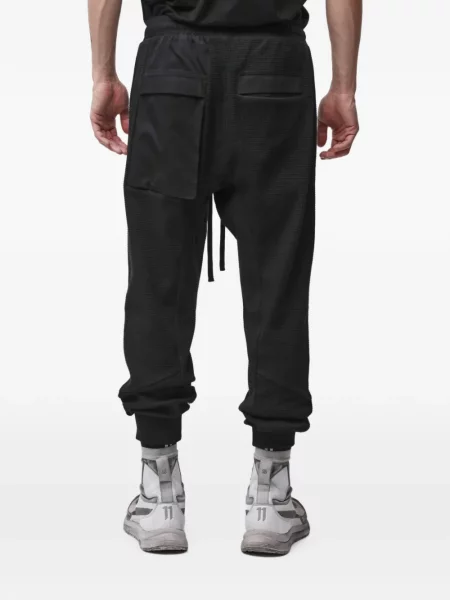 Pantaloni Thom Krom tricotate cu cordon negru