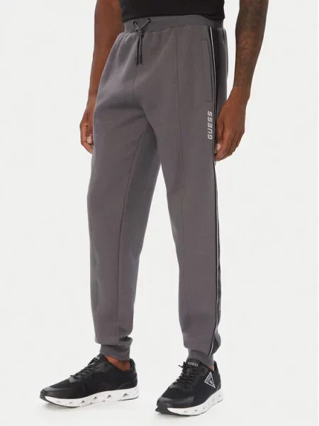 Guess Pantaloni trening închis gri