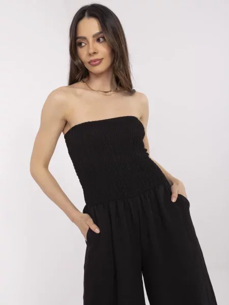 Salopetă Italy Moda negru