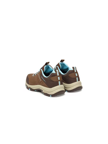 Turistické boty Skechers hnědé