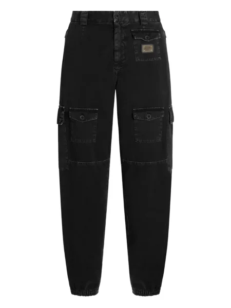 Pantaloni cargo Dolce & Gabbana negru