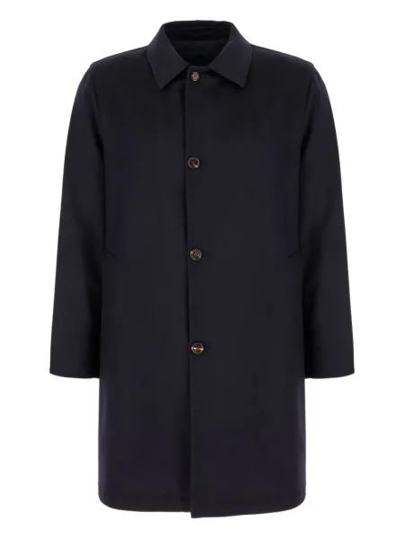 Вълнено палто Kired синьо