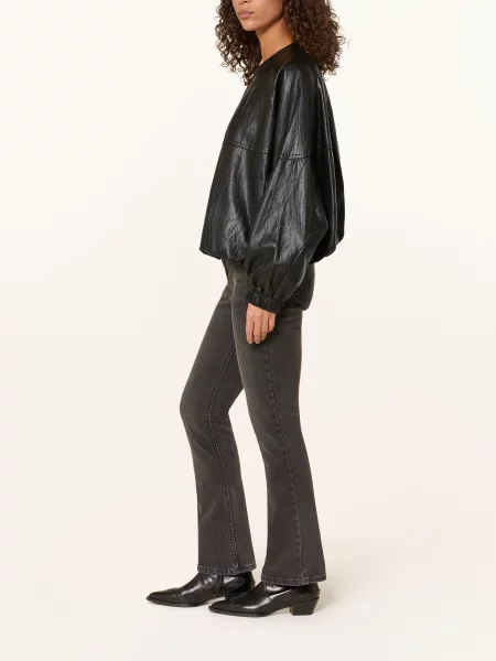 Levi's® Dżinsy Bootcut Low Slim Boot schwarz