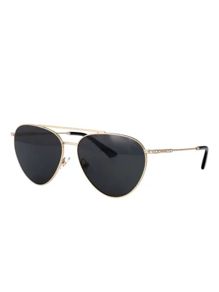 Saulės akiniai Jimmy Choo Eyewear auksinė