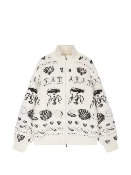 Cardigan Jnby tricotate alb