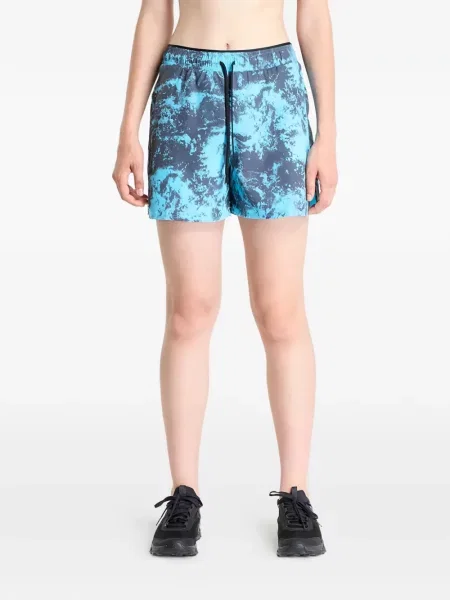 Pantaloni scurți de sport On-running cu imagine albastru