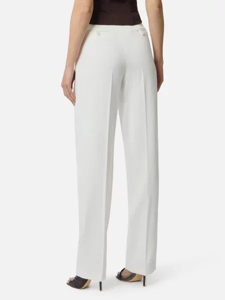 Брюки Elisabetta Franchi белые