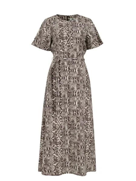 WE Fashion Rochie închis maro