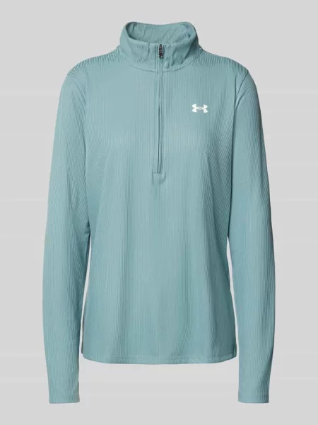 Bluzka z długim rękawem stójką i zamkiem błyskawicznym Under Armour