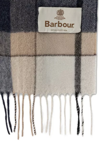 Pledas šalikas Barbour su kutais mėlyna