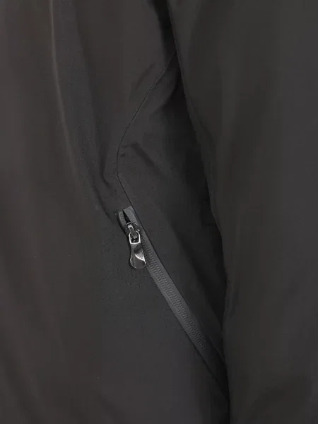 Geacă Rains cu glugă negru