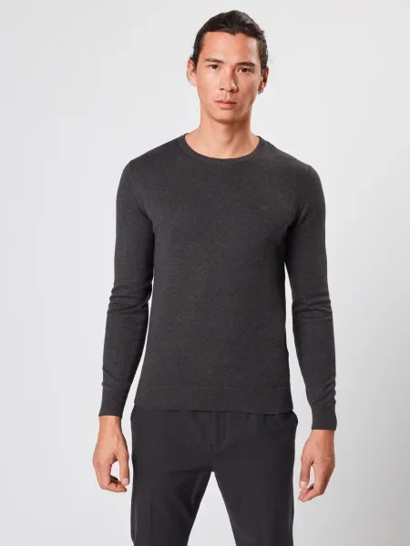 TOM TAILOR Pulover metalic gri