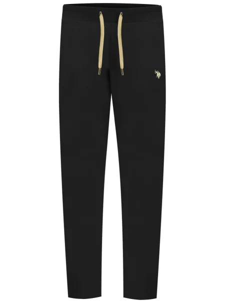 Trening U.s. Polo Assn. din fleece negru