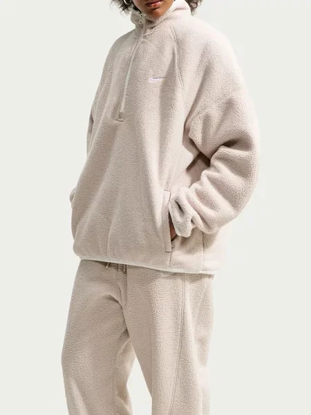 Nike Sportswear bluza polarowa beżowa